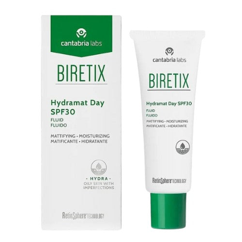 CANTABRIA LABS BIRETIX Hydramat Day SPF30, 50 ml | Hydramat Day SPF30 fluīds, 50 ml