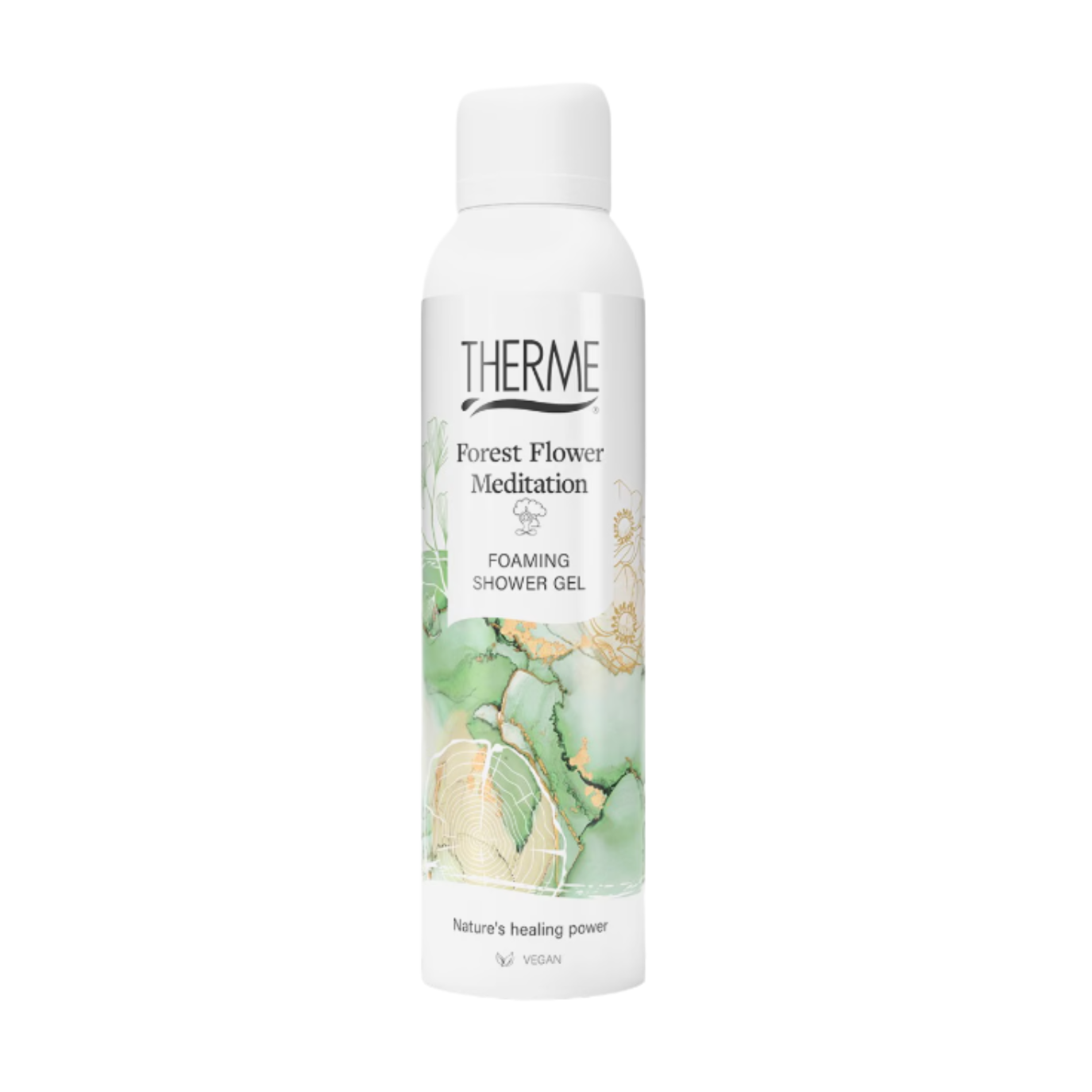 THERME Forest Flower Meditation Foaming Shower Gel, 200 ml | Dušas putas, 200 ml