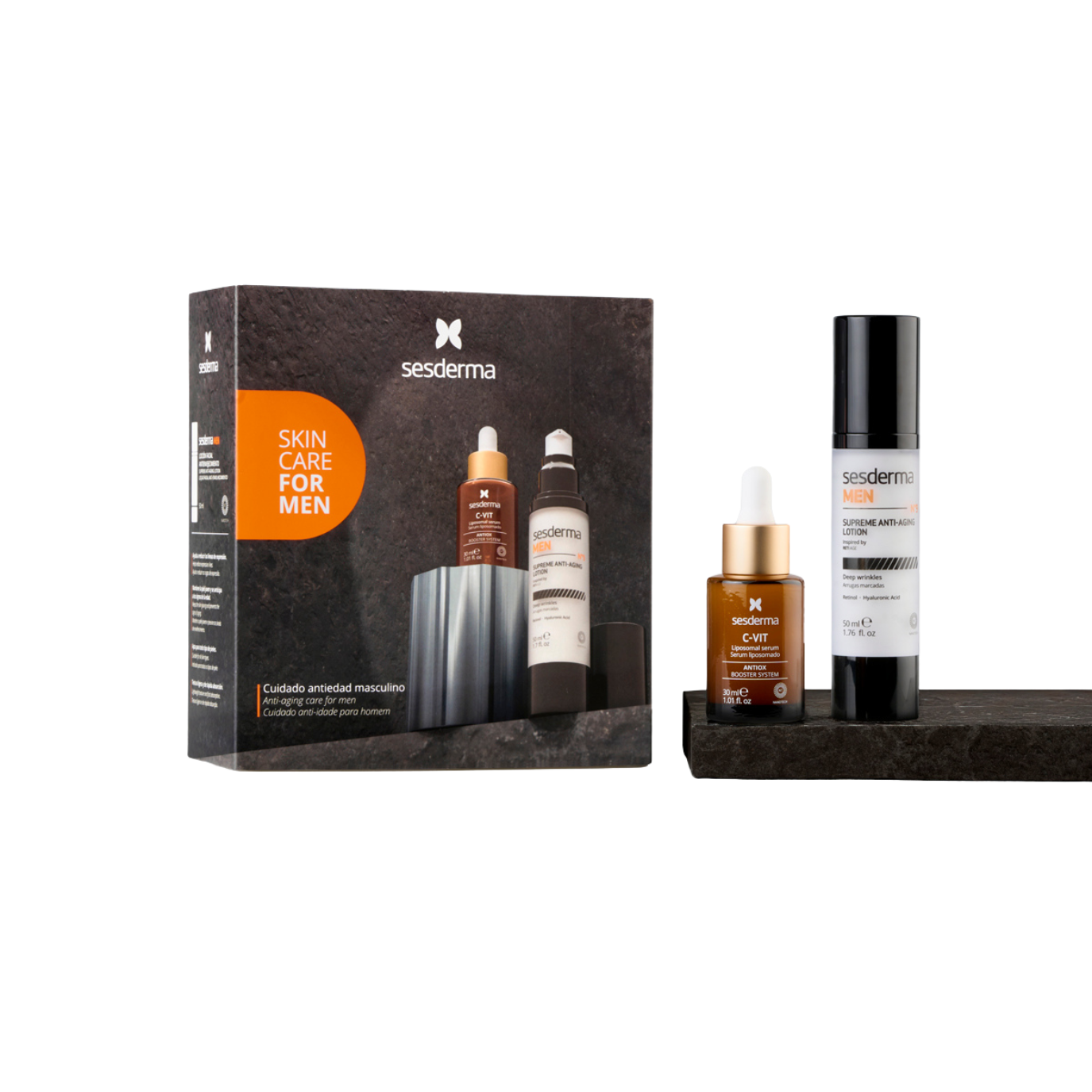 SESDERMA SKIN CARE FOR MEN KIT | KOMPLEKTS VĪRIETIM