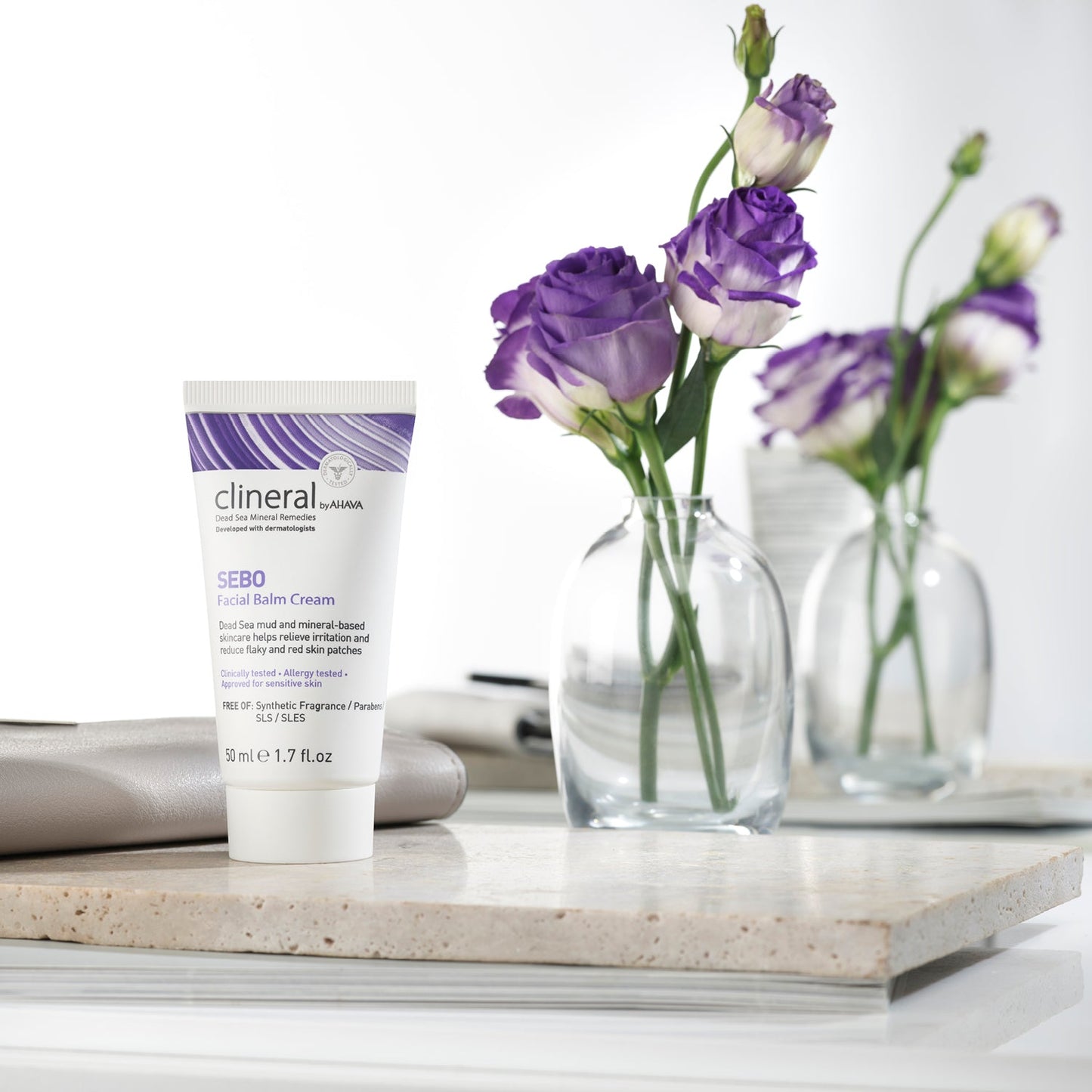 CLINERAL SEBO FACIAL BALM CREAM | sejas krēms, 50 ml