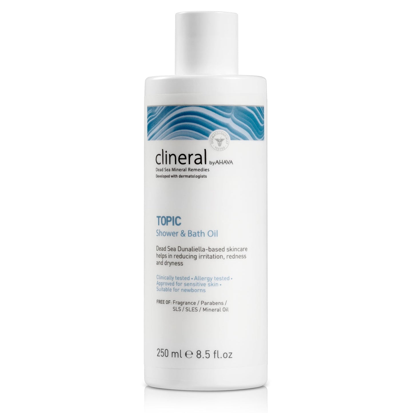 CLINERAL TOPIC SHOWER AND BATH OIL | dušas un vannas eļļa, 250 ml