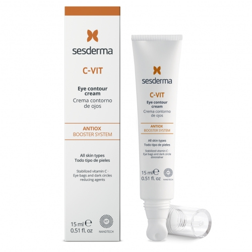 SESDERMA C-VIT Eye Contour Cream, 15ml | C-VIT Acu zonas kopšana KONTŪRKRĒMS