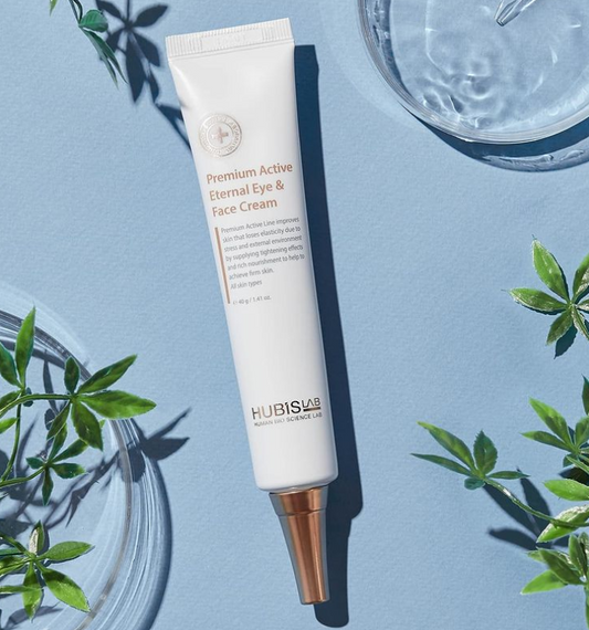 HUBISLAB Premium Active Eternal Eye&Face Cream | Sejas un Acu zonas kopšana krēms, 40 g