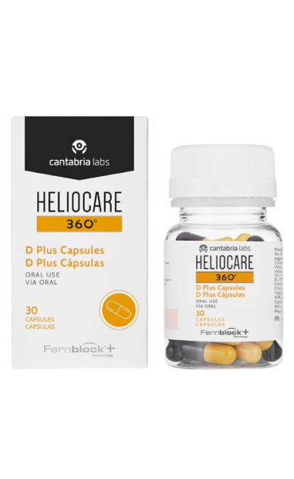 HELIOCARE 360 D PLUS CAPSULES, NUTRITION SUPPLEMENT, 30 CAPSULES