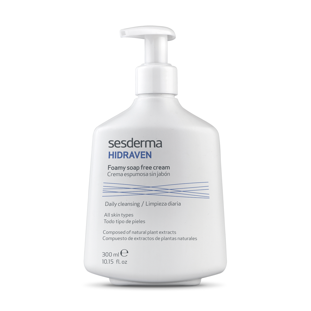 SESDERMA HIDRAVEN FOAMY SOAP FREE CREAM | Putojošs krēms bez ziepēm, 300 ml