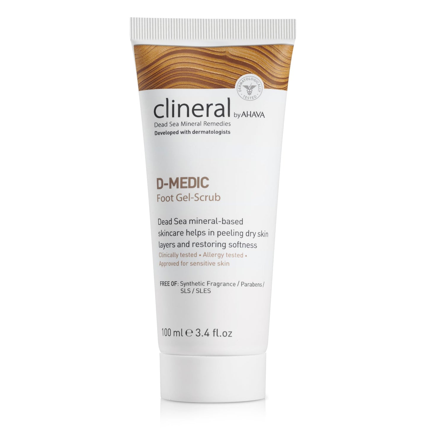 CLINERAL D-MEDIC FOOT SCRUB | pēdu skrubis, 100 ml