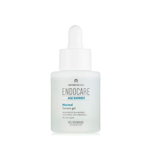 ENDOCARE NIACINAL Age Barrier Serum, 30 ml | Moisturizing and soothing serum with 10% niacinamide, hyaluronic acid, 30 ml