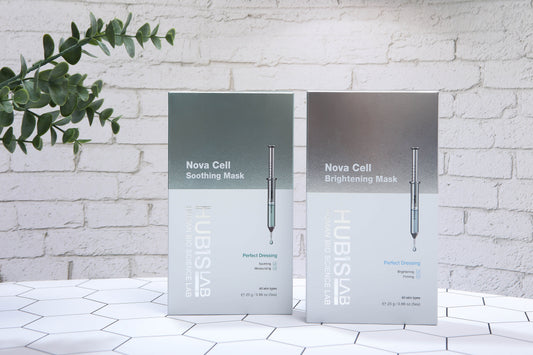 HUBISLAB e+ Epiderma Nova Cell Soothing Mask | Nomierinoša Maska, 5gab.