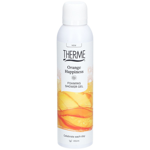 THERME Orange Happiness Foaming Shower Gel, 200 ml | Dušas putas