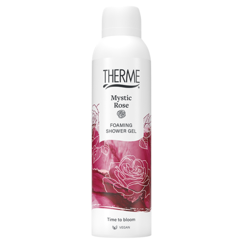 THERME MYSTIC ROSE FOAMING SHOWER GEL | Dušas putas, 200 ml