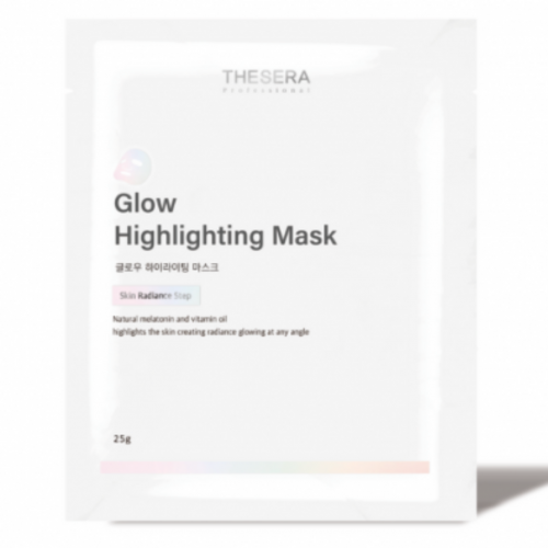 THESERA GLOW HIGHLIGHTING MASK | Loksnes maska, 1 gab